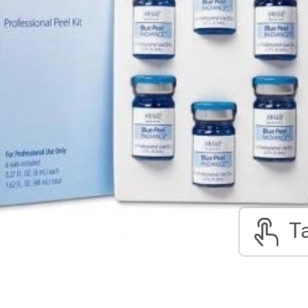 - - - - - - - - - - - Obagi blue peel new in box 6vials .27fl each 1.62fl …